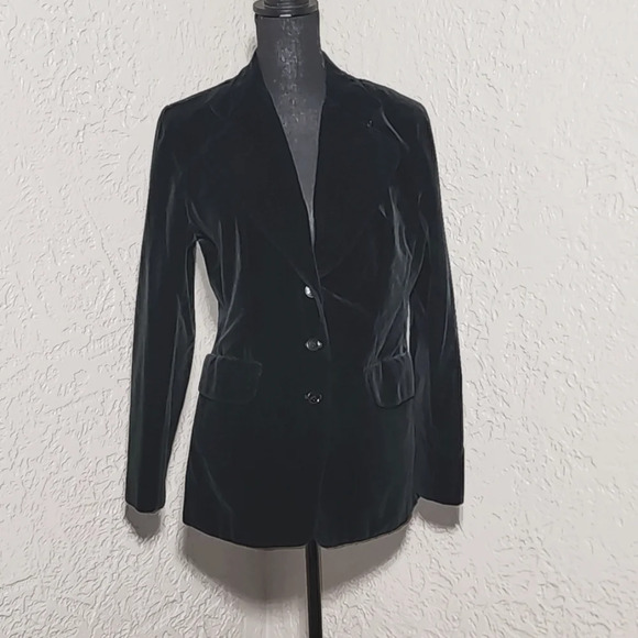 Black Velvet Women’s Vintage Blazer - Picture 1 of 11